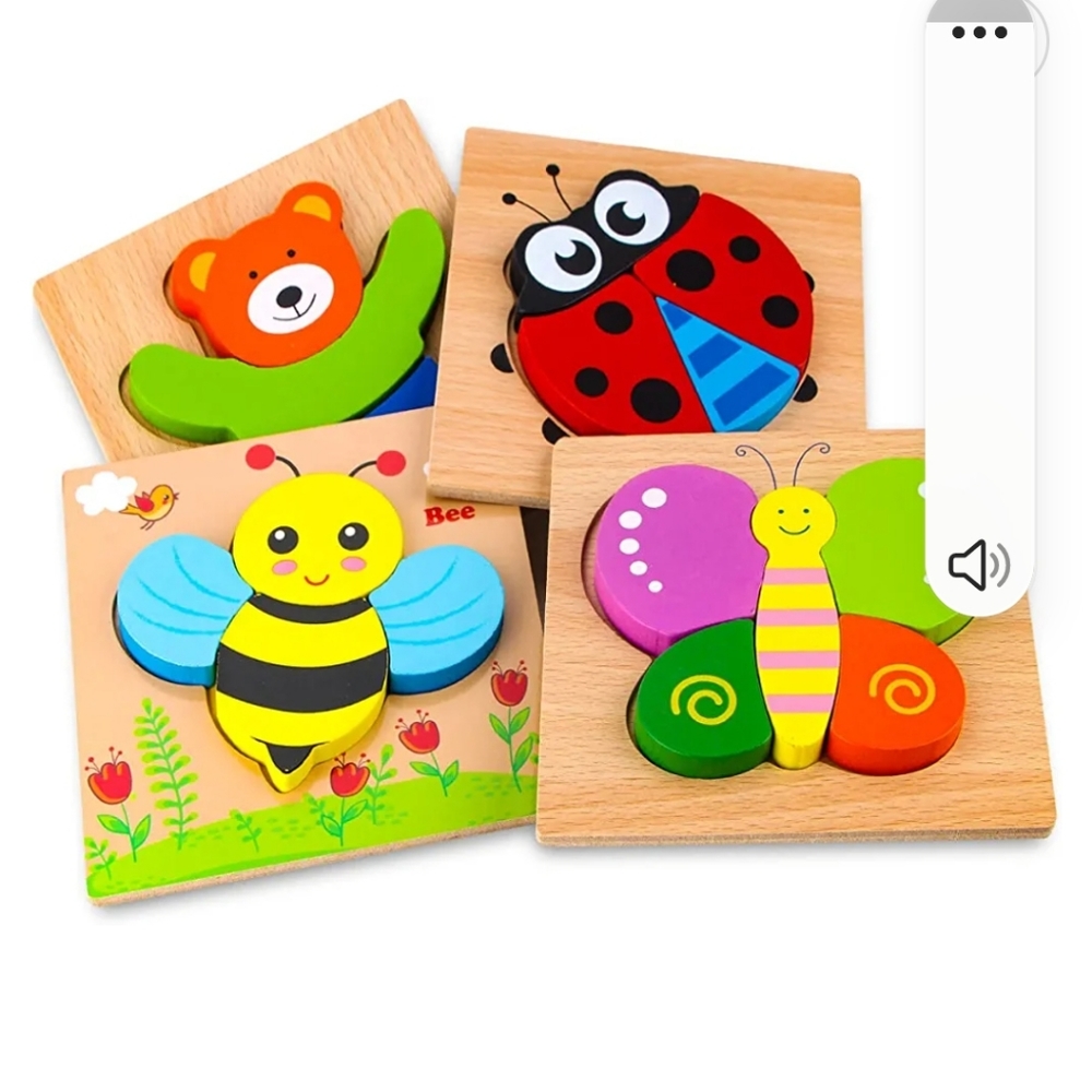 Skyfield Wooden Puzzles for Toddlers